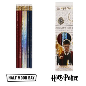 STATHP06 Pencils Set of 6 - Harry Potter Wands